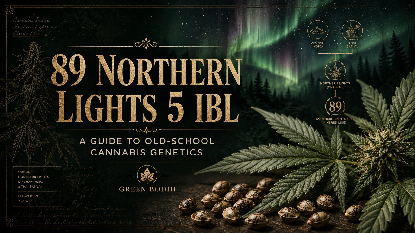 89 Northern Lights 5 IBL: A Guide to Old-School Cannabis Genetics